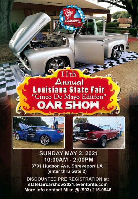 11TH ANNUAL LOUISIANA STATE FAIR CAR SHOW
